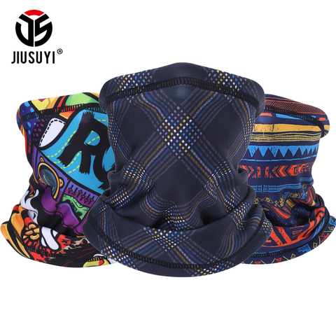 3D Motif Magie Sans Soudure Écharpe Cache-Cou Warmer Couverture Tube Masque Tête Bandana Bouclier Polaire Bandeau Hommes Femmes Snowboard ► Photo 1/6