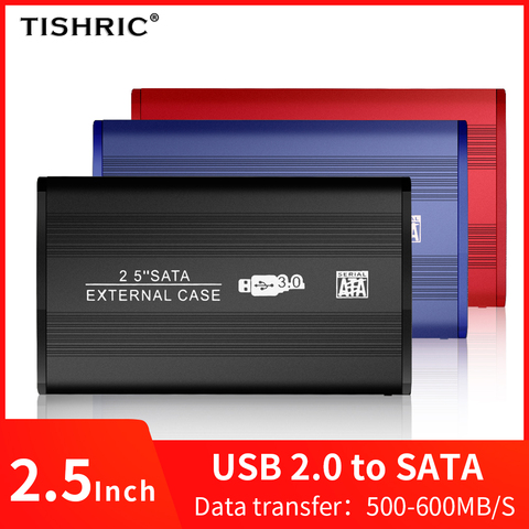 TISHRIC SATA Disque Dur Boîtier de Disque Dur Usb 3.0 Support pour disque dur Pour Disque Dur 8 To externe BOÎTIER DE DISQUE DUR Boîtier de Disque Dur ► Photo 1/6