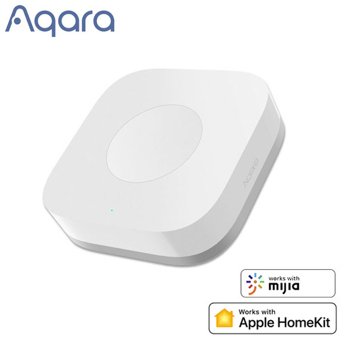 Aqara – interrupteur sans fil Intelligent, 1 touche, commande à distance, ZigBee, connexion Wifi, pour Application Mi Home ► Photo 1/6
