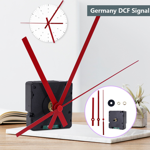 Allemagne DCF Signal horloge mouvement Kit atomique radiocommandé pour l'europe bricolage horloge murale mouvement Kit réparation remplacement Dcf77 ► Photo 1/1