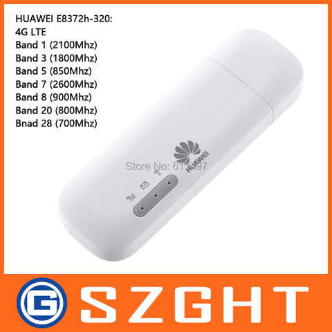 Huawei – Modem Wifi 4G LTE E8372, 150Mbps, débloqué, supporte 10 utilisateurs, Original, E8372h-320 ► Photo 1/6