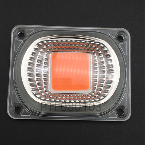 Puce de croissance LED COB + réflecteur d'objectif 50 W 30 W 20 W 220 V pour projecteur Led, dissipateur de chaleur pour la lumière extérieure, bricolage, 1 ensemble ► Photo 1/3