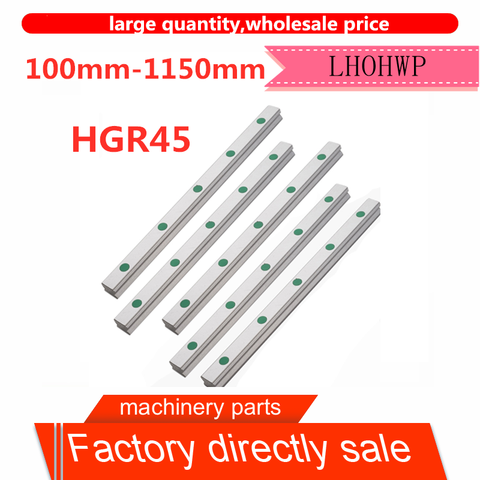 HGR45 support de guidage linéaire carré HIWIN 100, haute qualité 1150-CNC mm, Machine à graver, livraison gratuite ► Photo 1/1
