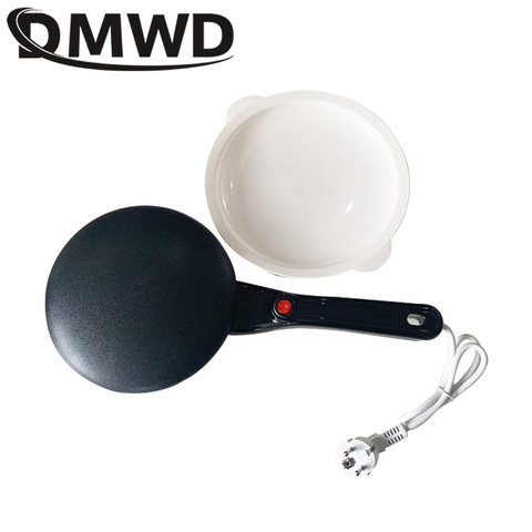 DMWD – crêpière électrique antiadhésive, pour petit déjeuner, Pizza, poêle à crêpes, plaque de cuisson, plaque de cuisson chinoise, outils de cuisson en rouleau, ue ► Photo 1/3