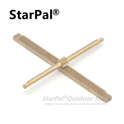 StarPal – packs de télescopes à monter soi-même, support de 0.5M, arbre d'engrenage, support d'axe d'engrenage pour mise au point, en laiton entièrement métallique ► Photo 1/4