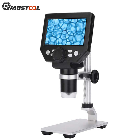 MUSTOOL – Microscope numérique Portable G1000 1-1000X HD 8MP, caméra endoscope électronique HD, loupe, réparation de téléphones portables ► Photo 1/6