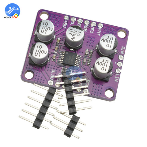 Décodeur à entrée analogique asymétrique, Module de lecteur de carte amplificateur 24 bits, PCM1808, 105db SNR Audio stéréo ADC ► Photo 1/6