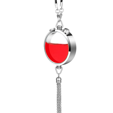 Pendentif désodorisant pour voiture, rétroviseur intérieur de voiture, huile essentielle, diffuseur de parfum, accessoires ► Photo 1/6