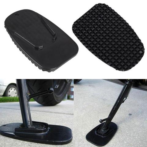 Support plastique universel pour Moto | Plaque antidérapante pour Moto, Extension du Support de Parking latéral, Base pour coussinet de pied ► Photo 1/5