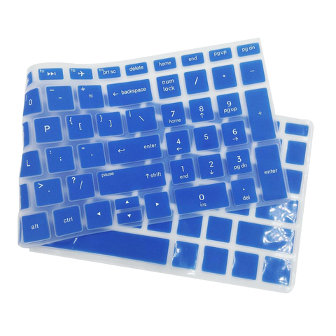 Peau de protection de clavier en Silicone amovible pour ordinateur de bureau HP 15.6 pouces BF ► Photo 1/6