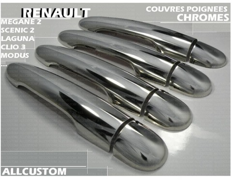 Pour Nissan Primera P12 2002 2003 2004 2005 2006 2007 haute qualité Chrome poignée de porte de voiture couverture accessoires de style ► Photo 1/6