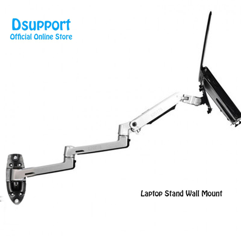 XSJ8013WT support mural support d'ordinateur bras Ultra Long en aluminium ressort mécanique mouvement complet support pour ordinateur portable bras support pour moniteur Lapdesk ► Photo 1/5