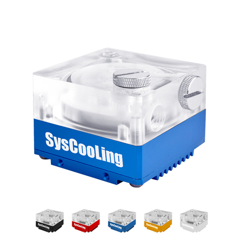 Syscooling – pompe à eau P67B, Version RGB, 500L/H, pour système de refroidissement par liquide, silencieuse ► Photo 1/5