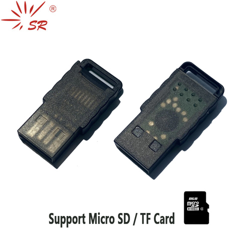 SR violon USB 2.0 lecteur de carte adaptateur lecteur Flash pour tablettes ordinateurs portables accessoires Support Micro SD TF 256GB carte mémoire ► Photo 1/3