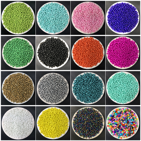 Graine de verre tchèque, 500 pièces de 3mm, perles d'espacement, accessoires de fabrication de bijoux, Bracelet, collier, DIY ► Photo 1/1