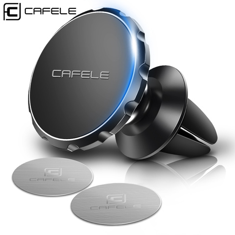 CAFELE support de voiture magnétique pour téléphone dans la voiture 360 Rotation évent montage support de téléphone support pour Huawei iPhone 11 pro Samsung S20 ► Photo 1/6