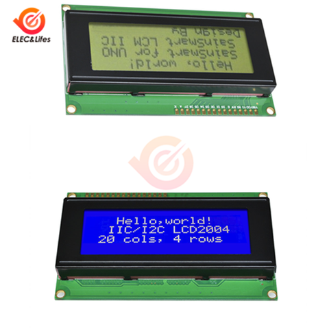 3.3V 5V LCD conseil 2004 20*4 LCD Module 20x4 écran LCD2004 affichage LCD Module LCD 2004 HD44780 caractère pour Arduino ► Photo 1/6
