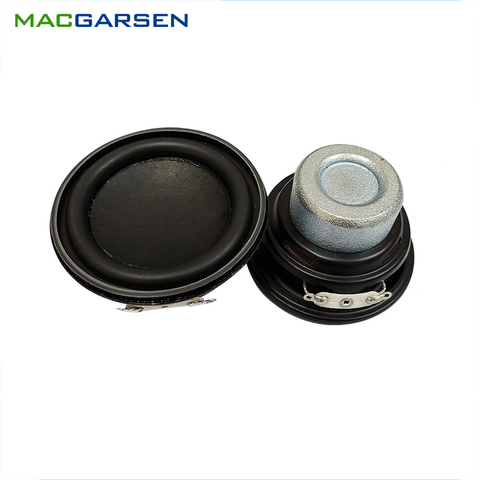 Mini haut-parleur Audio 2 pouces, bluetooth sans fil, gamme complète, barre de son hifi 6 ohm, 10W, 20 cœurs, klaxon, 2 pièces ► Photo 1/6