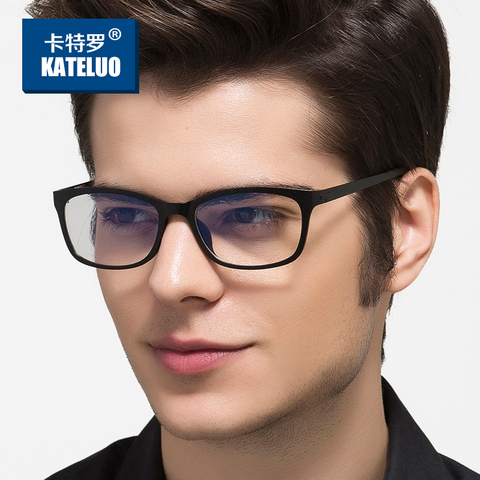 KATELUO 2022 hommes ordinateur lunettes Anti lumière bleue Fatigue résistant aux rayonnements lunettes femmes cadre de lunettes pour hommes/femmes ► Photo 1/1