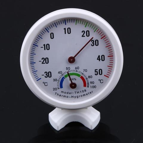 Mini thermomètre hygromètre en forme de cloche LCD balance numérique pour bureau à domicile mur Promotion montage intérieur température mesure outils ► Photo 1/6