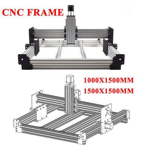 Fraiseuse à graver CNC, Kit de bricolage avec cadre démonté, graveur Laser 1000x1000mm 1000x1500mm 1500x1500mm ► Photo 1/6