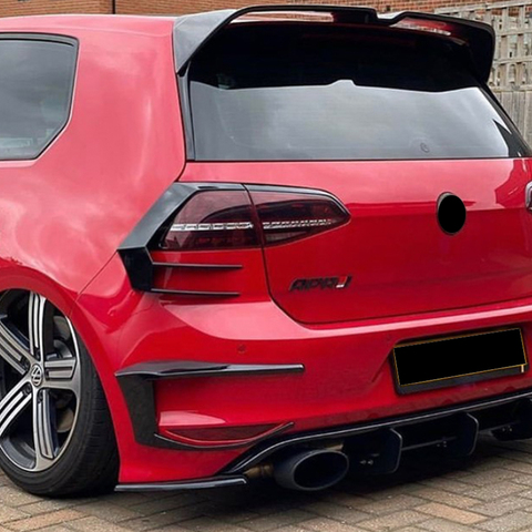 Autocollants de drapeau de feu arrière pour Volkswagen VW Golf MK7 Golf 7 2012 – 2015 (ne convient pas 7.5), accessoires de couverture de garniture de voiture ► Photo 1/5