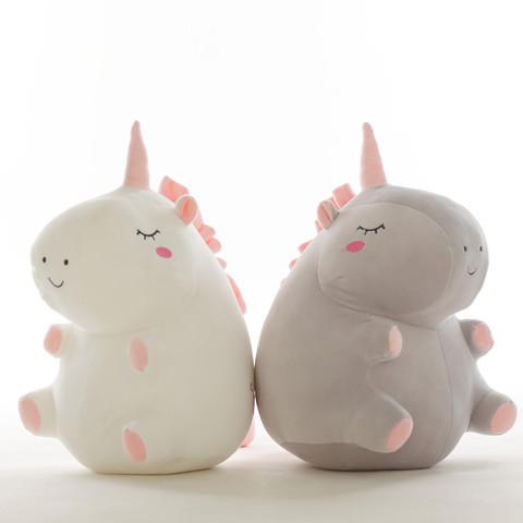 Jouet en peluche licorne 55cm, animaux en peluche, jouets pour bébés, cadeaux pour accompagner le sommeil pour enfants, WJ497 ► Photo 1/6