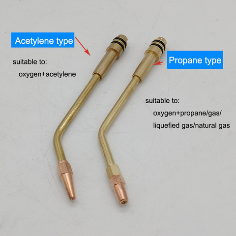 Embout de soudage oxygène-acétylène ou accessoires de buse de soudage oxygène-propane pour torche de soudage 5 pièces ► Photo 1/6