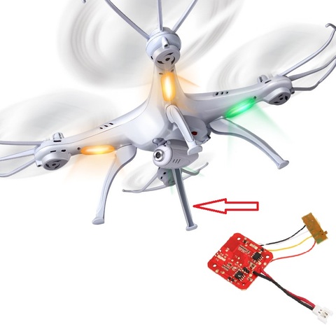 Carte mère pour circuit imprimé Syma X5, pièces de rechange, panneau de contrôle à monter soi-même, pièces de rechange pour Syma X5S X5SC X5SW 6 axes, hélicoptère RC quadrirotor ► Photo 1/6