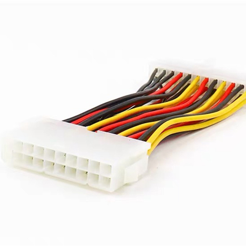 Câble adaptateur ATX 100% mâle à 24 broches, 14CM, en plastique ► Photo 1/5