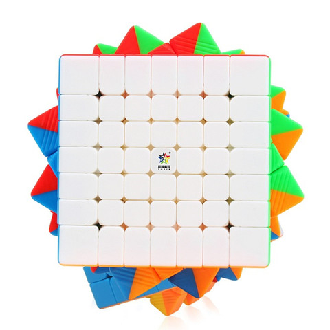 YUXIN – petit Cube magique 7x7 magnétique professionnel, Puzzle de vitesse 7x7, jouet éducatif, 67.5mm ► Photo 1/5