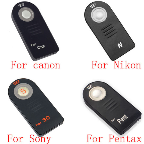 Télécommande IR sans fil avec batterie, pour Canon, nikon, Sony, pentax, ML-L3, RC-6 pièces ► Photo 1/6