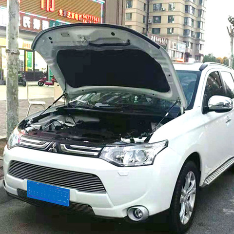 Support de levage d'amortisseur pour Mitsubishi Outlander (GF/GG/ZJ/ZK), moteur 2013-2022, capot avant, modification des vérins à gaz, accessoires ► Photo 1/4