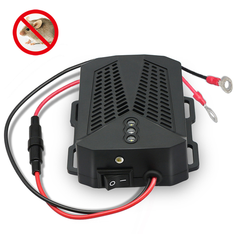 Répulsif Anti-rat 12V, répulsif de souris ultrasonique pour voiture, Non toxique, garder les rongeurs Marten loin des accessoires de voiture ► Photo 1/6