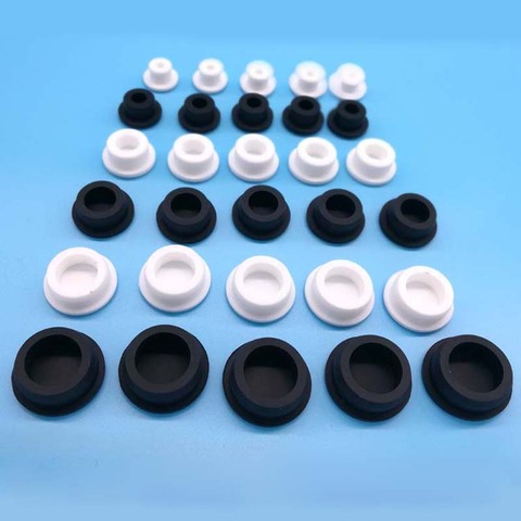 5 pièces bouchon en caoutchouc de Silicone bouchon obturateur tuyau embout Tube tuyau Inserts bonde 9-30mm ► Photo 1/6