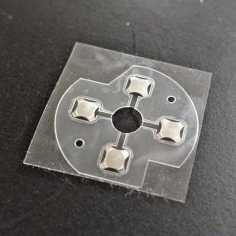 Pièces de réparation pour Xbox One contrôleur D Pad bouton métal dôme conducteur Film autocollant remplacement ► Photo 1/1