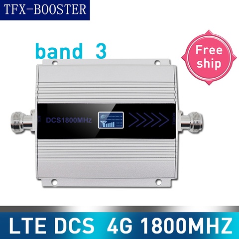 TFX-BOOSTER 4G LTE DCS 1800mhz répéteur cellulaire GSM 1800 60dB Gain GSM 2G 4G amplificador no 15M câble 4G signal de téléphone portable ► Photo 1/5