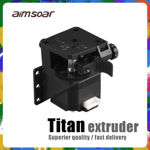 Titan – extrudeuse d'imprimante 3D, pour MK8 E3D V6 Hotend j-head Bowden, support de montage, Filament de 1.75mm ► Photo 1/6