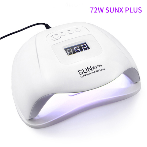 Lampe UV LED pour manucure, pour sécher le vernis à ongles, avec 36 pièces, lampe LED, 72W, lampe LED pour ongles pièces, avec capteur automatique, outil de manucure ► Photo 1/6