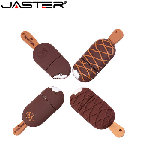 JASTER 5 couleur fraîche journée d'été Mini crème glacée usb clé usb 2.0 4GB 8GB 16GB 32GB 64GB clé usb cadeau ► Photo 1/6