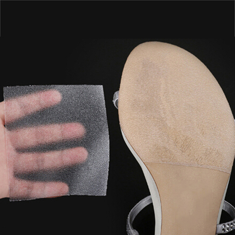 1 rouleau Transparent semelle autocollant anti-dérapant bande auto-adhésif chaussure sol poignées pour talons hauts semelles extérieures protecteur 50*10CM ► Photo 1/6