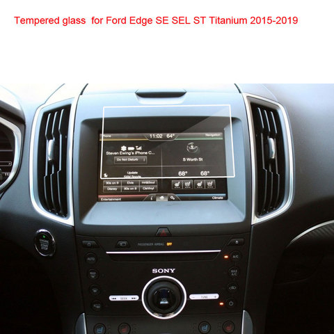 Protecteur d'écran de Navigation pour Ford Edge SE SEL ST Titanium 2015-2022, Film en verre pour 2022 Ranger XL XLT LARIAT ► Photo 1/2