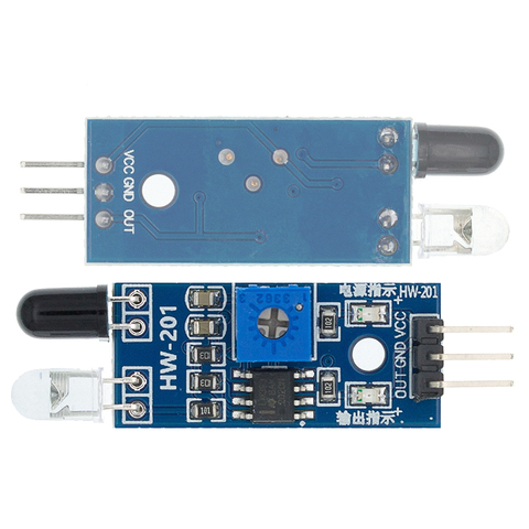 Capteur infrarouge intelligent pour voiture robot D54, dispositif de réflexion IR pour éviter les obstacles ► Photo 1/6