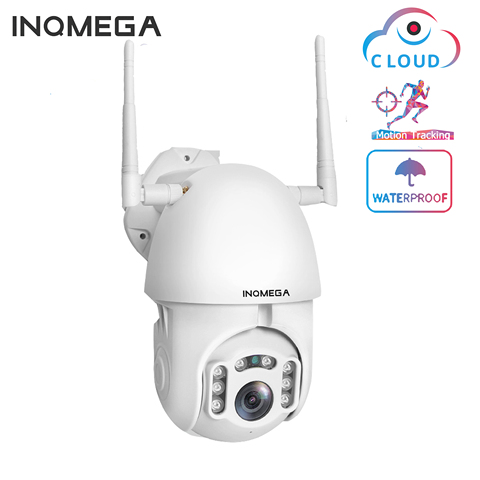 INQMEGA – caméra de Surveillance dôme extérieure PTZ IP WiFi hd 1080P, dispositif de sécurité sans fil, étanche, avec suivi automatique ► Photo 1/6