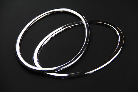 Bague de protection des phares avant en chrome, accessoires de voiture pour Nissan juke 2011 2012 2013 2014 ► Photo 1/6