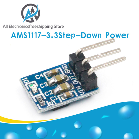 5V à 3.3V pour DC-DC Module abaisseur d'alimentation AMS1117 LDO 800MA ► Photo 1/6