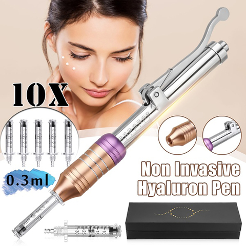 Stylo d'injection d'acide hyaluronique professionnel, nébuliseur non invasif, Micro injecteur d'acide hyaluronique ► Photo 1/6