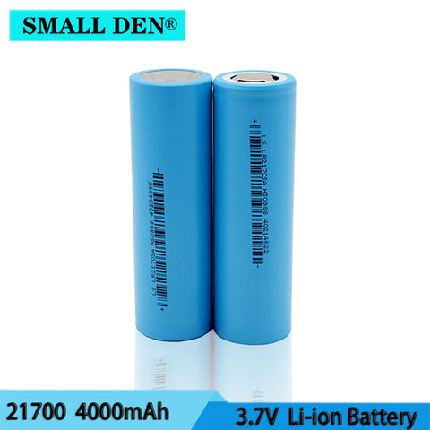 Batterie au lithium 3.7V 4000mAh 21700, décharge rechargeable de la batterie 40A 10C, utilisée pour des véhicules électriques, équipement de puissance élevée ► Photo 1/5