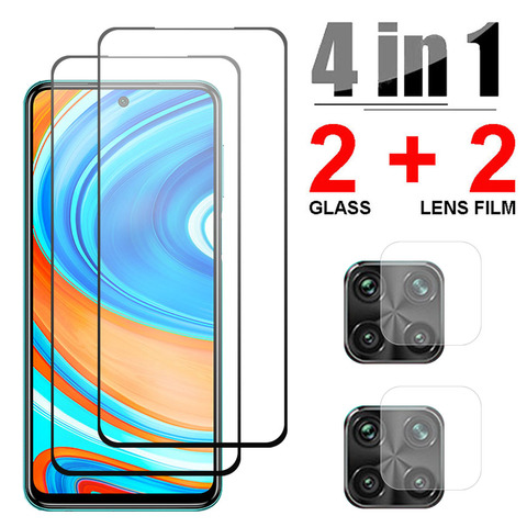 Protecteur d'écran pour Xiaomi, Film en verre trempé pour Redmi Note 9 Pro Max 9A 9C 9S 9T ► Photo 1/6