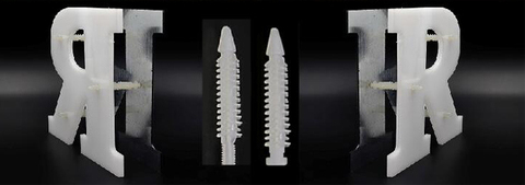 Boulon de montage en plastique pour lettres en résine époxy et Mini signe, pas besoin de Texture, 1000 pièces ► Photo 1/6